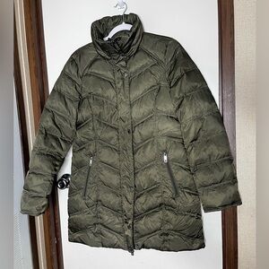 Kenneth Cole Reaction down puffer jacket coat Womens Sz M